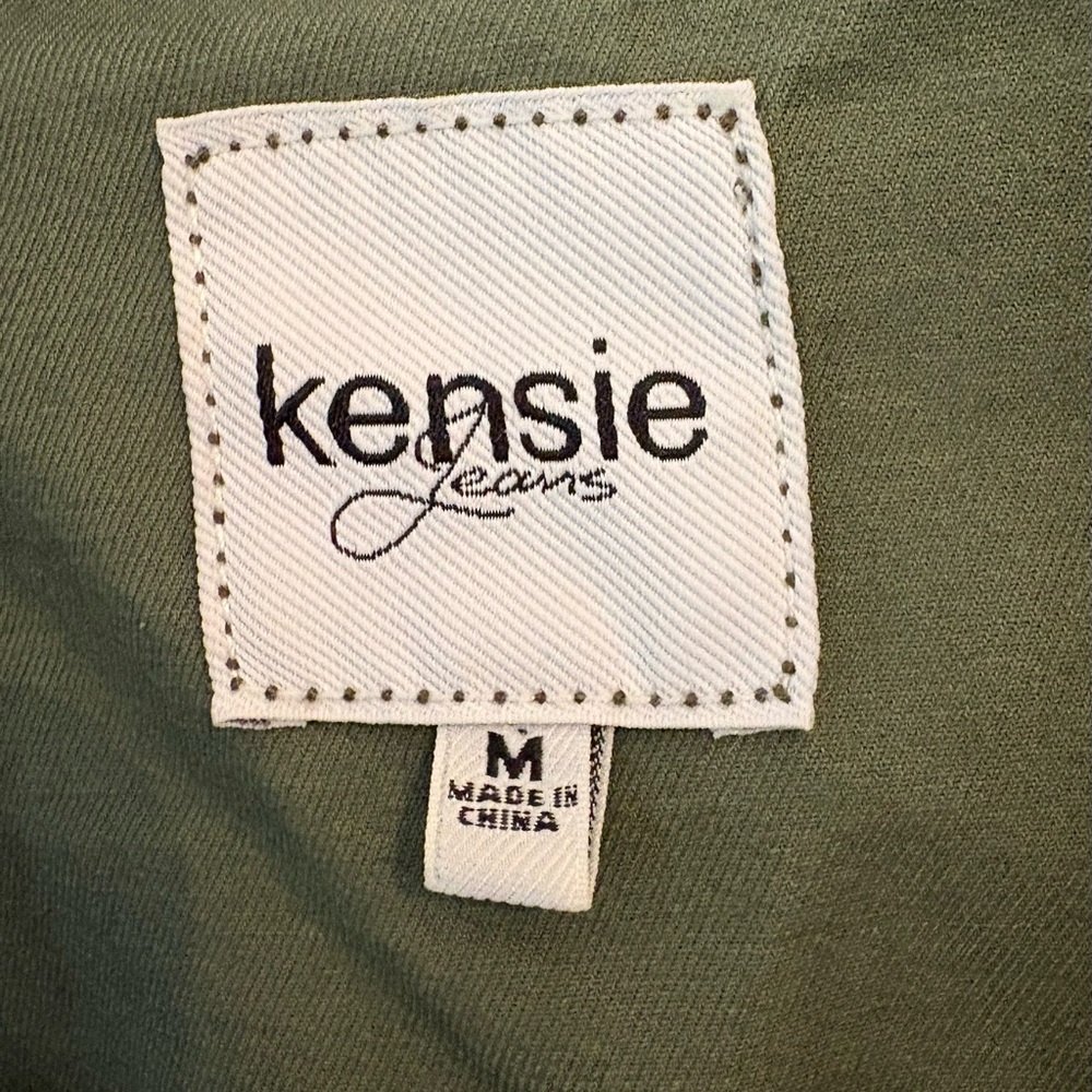 KENSIE WOMENS OLIVE GREEN UTILITY FIELD JACKET, MEDIUM, LIKE NEW - Picture 6 of 6